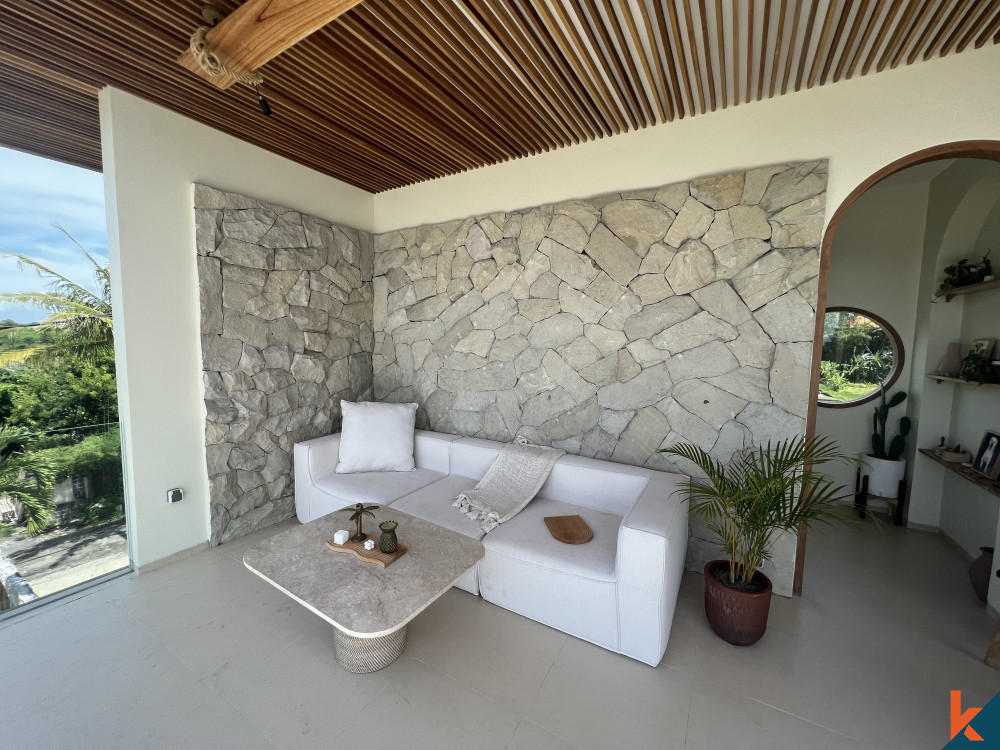 Stunning Modern 2 Level Villa - Ricefield,Ocean,Sunset View 2 Mins Walk to Beach