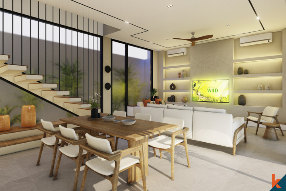 Upcoming Modern Four Bedrooms Villa in Canggu