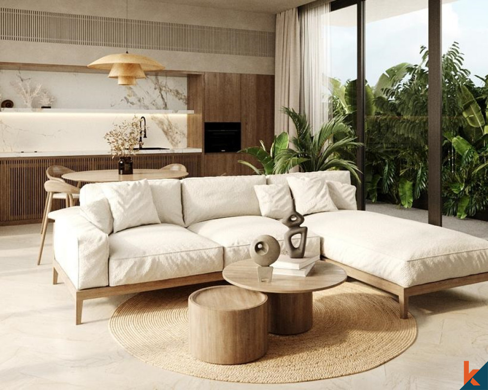Villa moderne hors plan de 3 chambres à Ubud à vendre