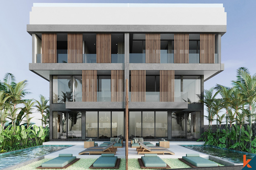 Villas Duplex Transformables avec Vue Panoramique sur la Mer à Jimbaran à Vendre