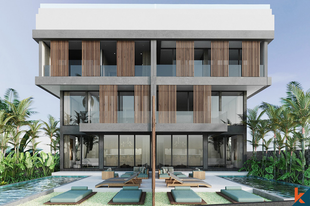 Transformable Duplex Villa dengan Pemandangan Laut Panoramik di Jimbaran Dijual