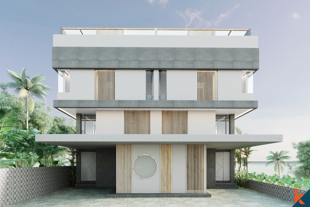 Belle villa de 3 chambres en pleine propriété avec vue panoramique sur la mer à Jimbaran à vendre