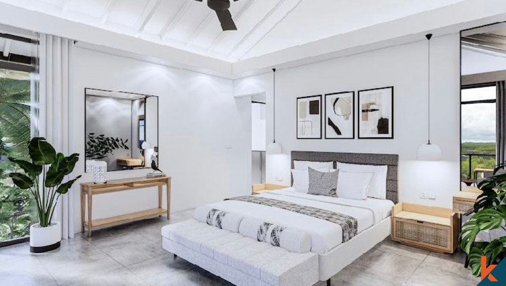 Villa lima kamar tidur eksklusif yang dijual dalam kondisi off-plan di Bingin