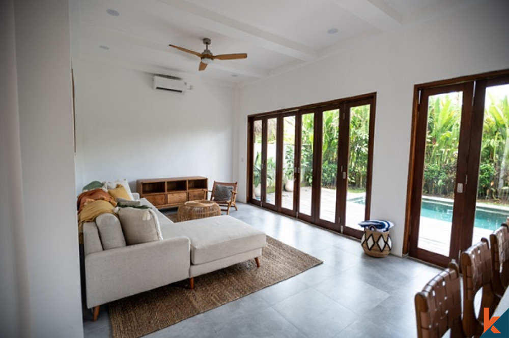 Pererenan Paradise: Spacious 3-Bedroom Villa For Sale