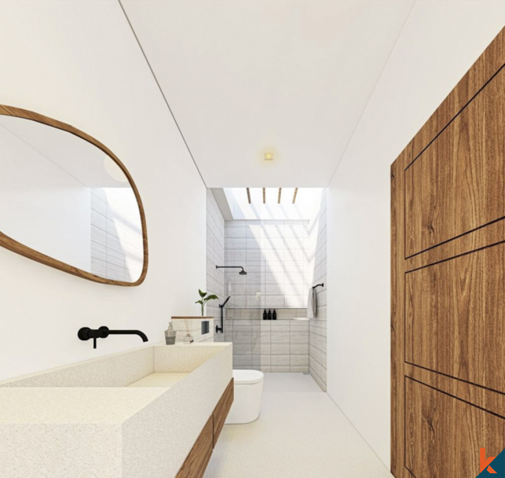Vila Modern Satu Kamar Tidur yang Akan Datang untuk Disewakan di Bingin