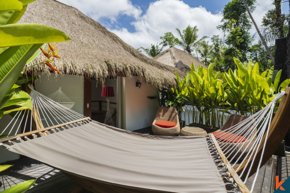 Lodge de luxe avec vue sur la jungle et les rizières à louer à Ubud