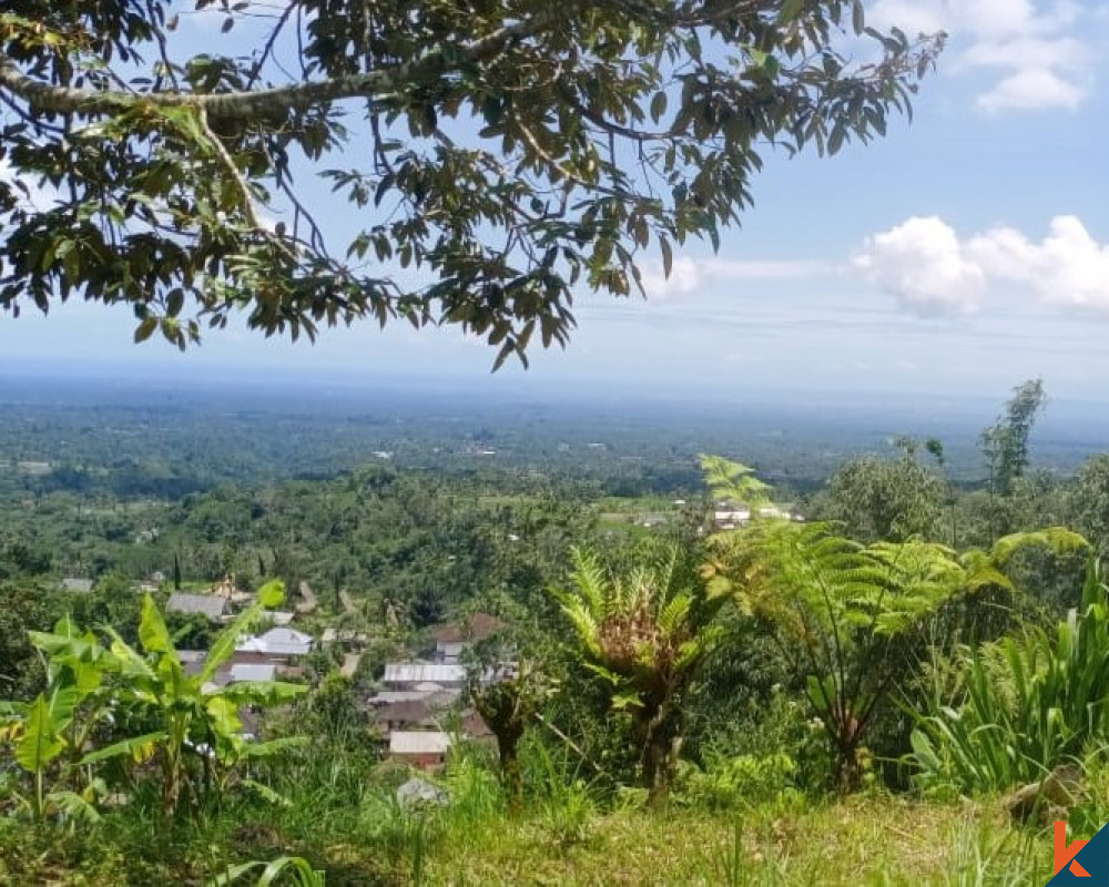 Tanah dengan pemandangan hijau yang memikat seluas 30 are di Tabanan