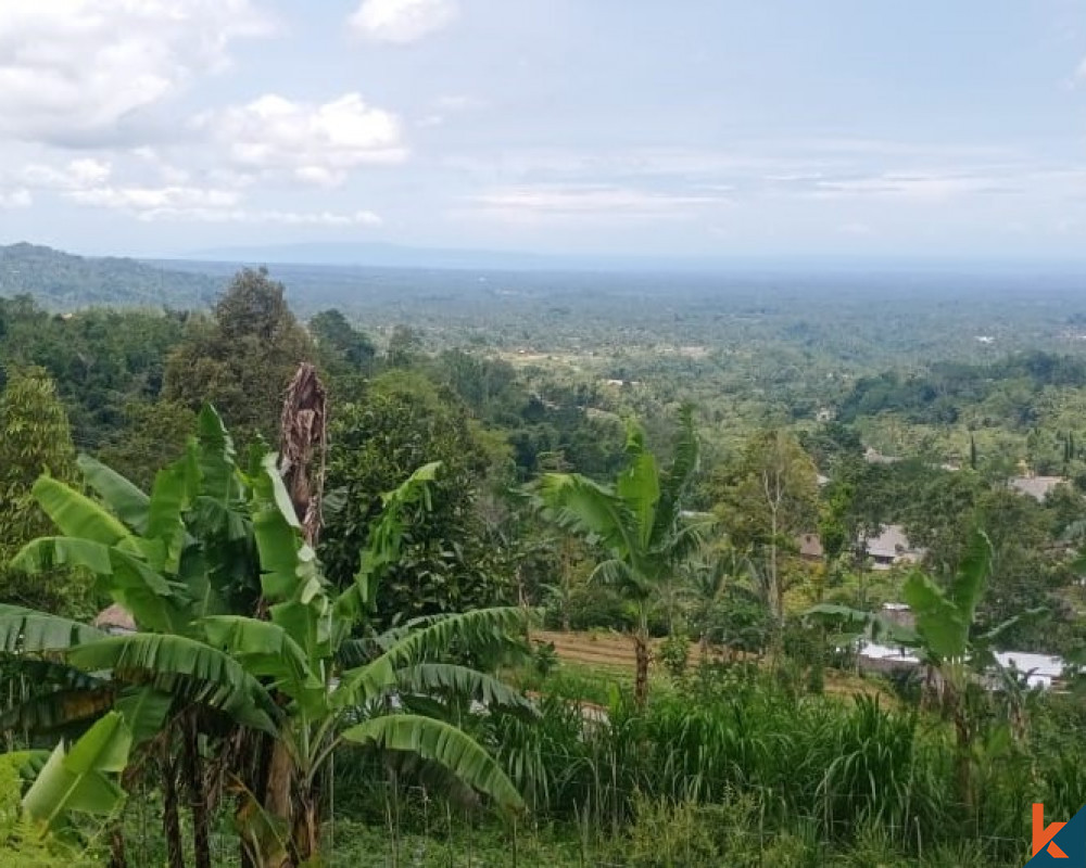 Tanah dengan pemandangan hijau yang memikat seluas 30 are di Tabanan