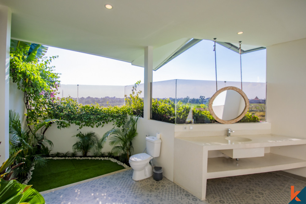 Superbe villa avec vue sur la rizière près de Canggu