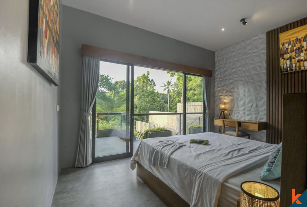 Villa moderne de trois chambres avec vue sur la jungle à louer