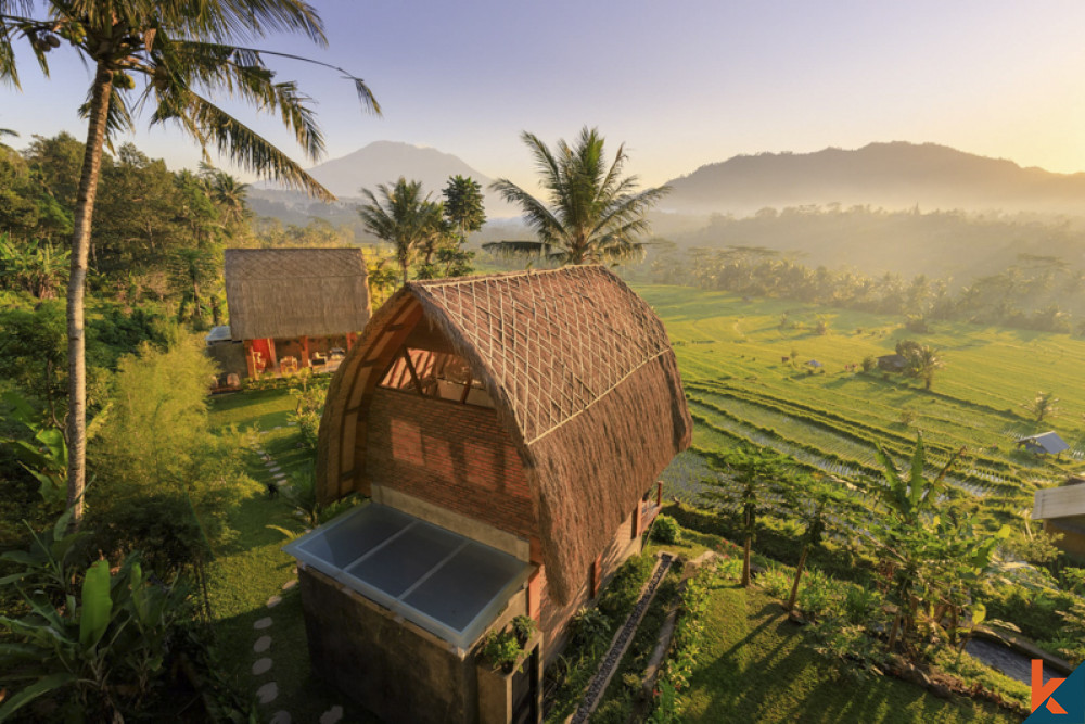 Amazing Quite and Cozy with Agung Mountain View in Karangasem