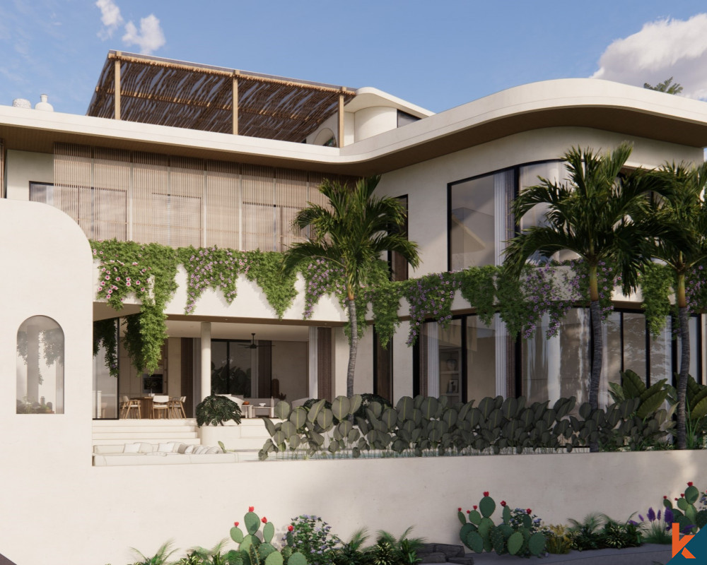 Villa Empat Kamar Tidur Bergaya Mediterania yang Akan Datang di Canggu