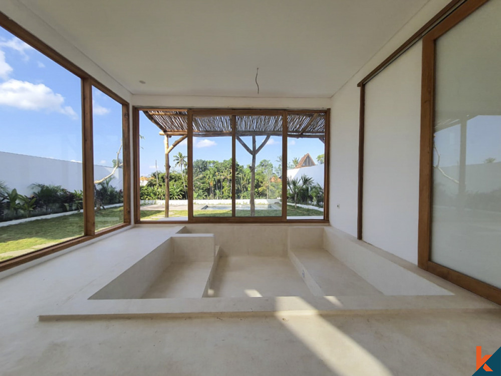 Villa flambant neuve avec atmosphère chaleureuse à Canggu