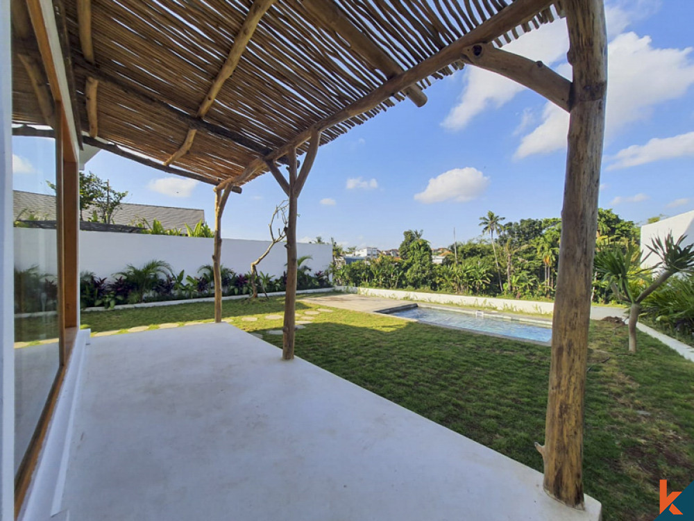 Villa flambant neuve avec atmosphère chaleureuse à Canggu