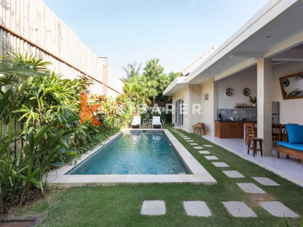 Amazing Two Bedroom Open Living Room Villa Situated In Canggu (Available on May 2024)