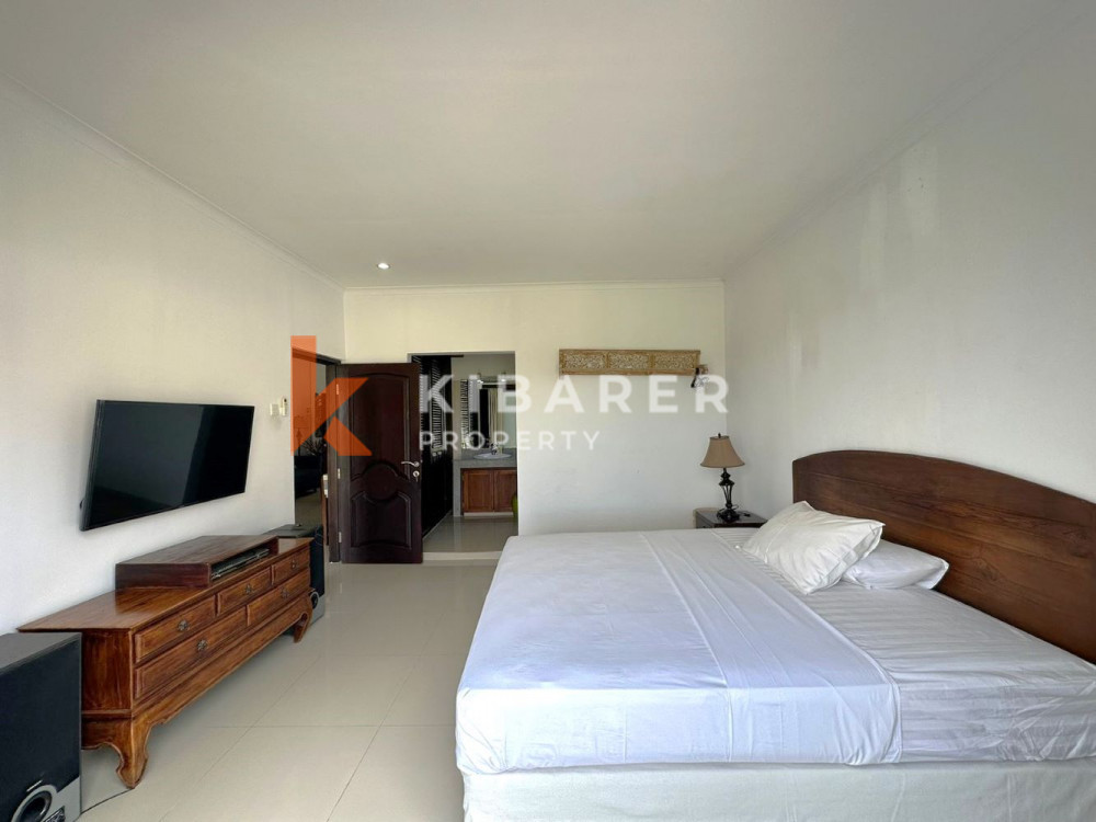 Homey Five Bedroom Close Living Villa Situated in Seminyak