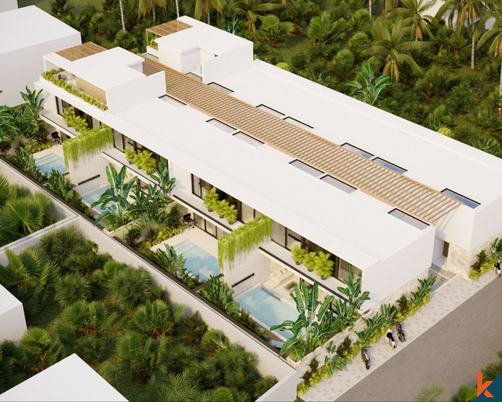 Villa Duplex Modern Eksklusif Dua Kamar Tidur yang Akan Datang