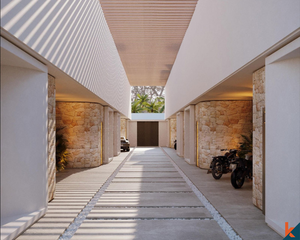 Villa en bail à venir, tendance, avec deux chambres et une terrasse panoramique