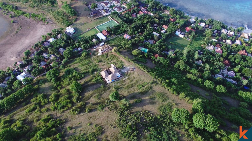 (H3) Terrain en toute propriété à Gili Gede Paysage enchanteur à vendre