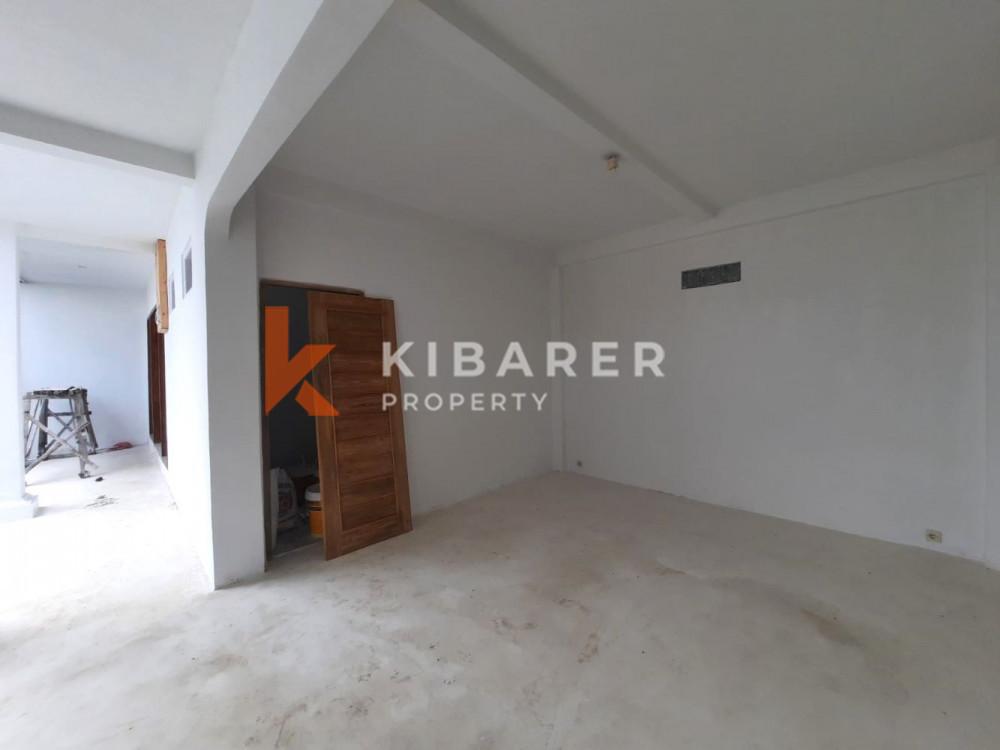 Brand New Unfurnished Two Bedroom Villa with Rice Field View in Cemagi
