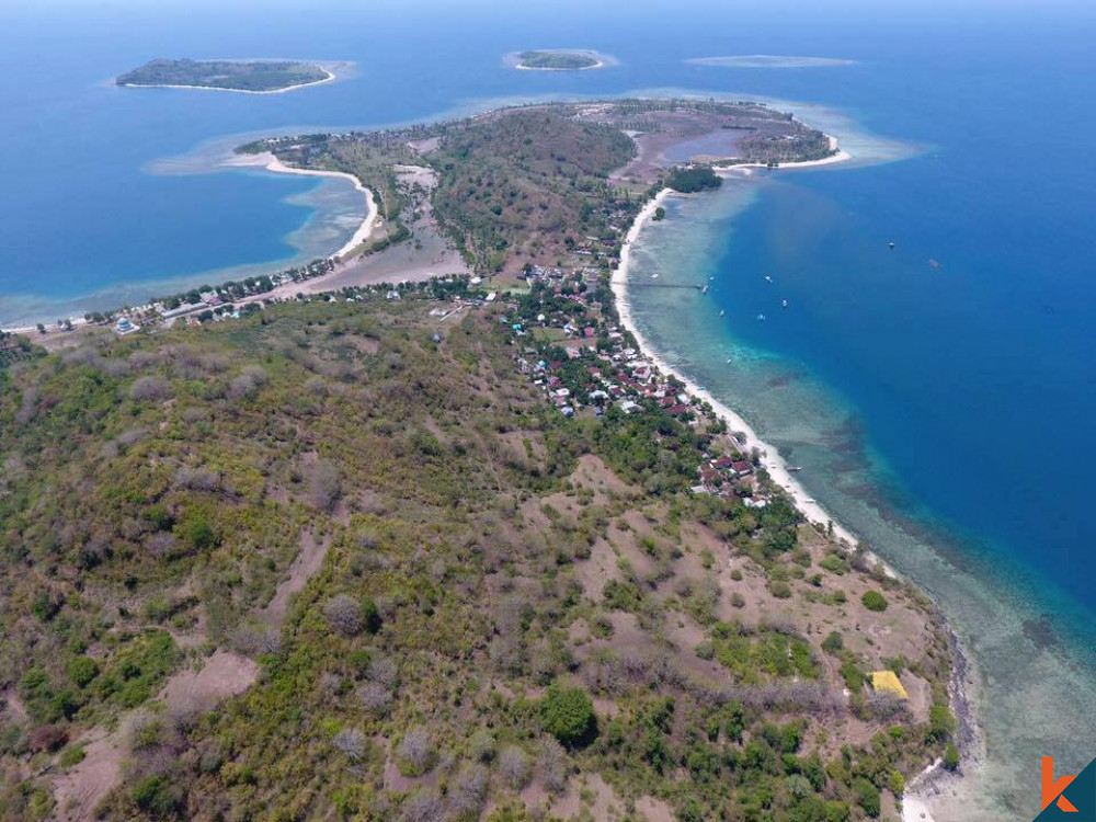 (H6) Freehold Land in Gili Gede Picturesque Locale for Sale