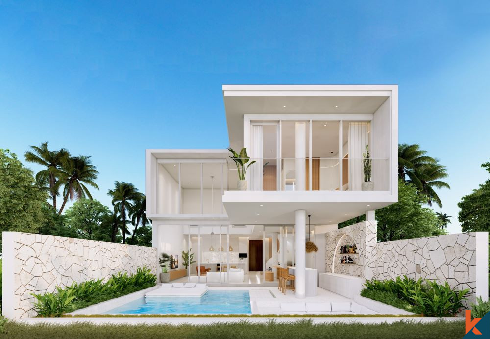 Upcoming Beautiful Three Bedrooms Villa in Canggu