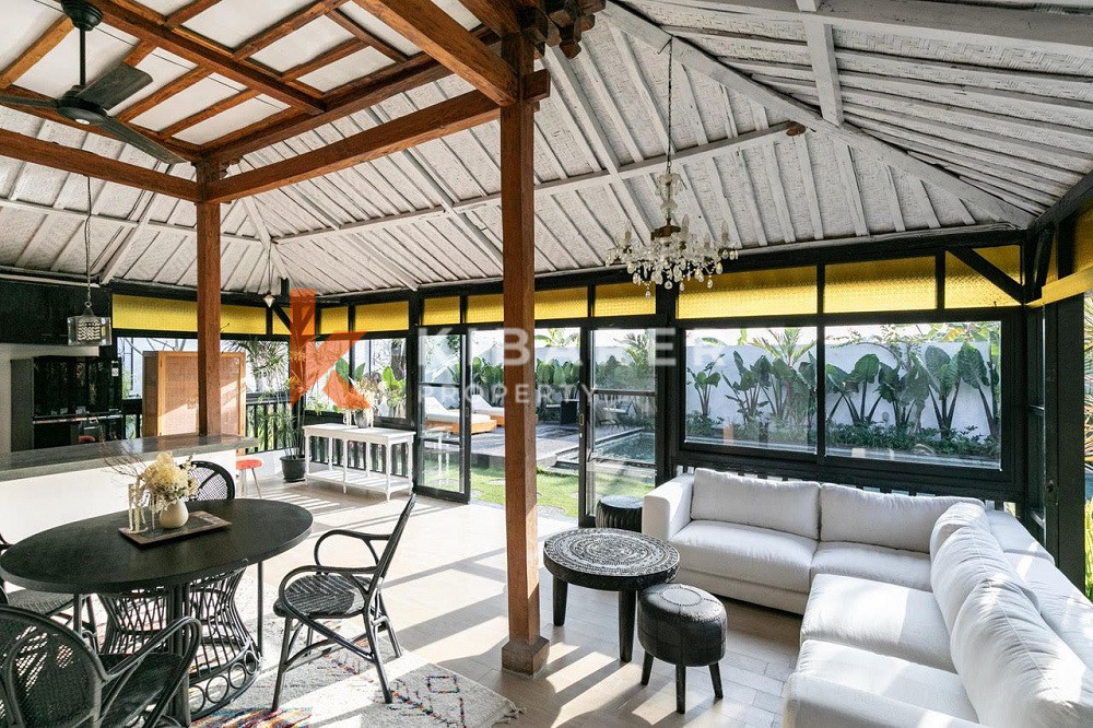 Beautiful Close Style Four Bedrooms Villa In Berawa Canggu