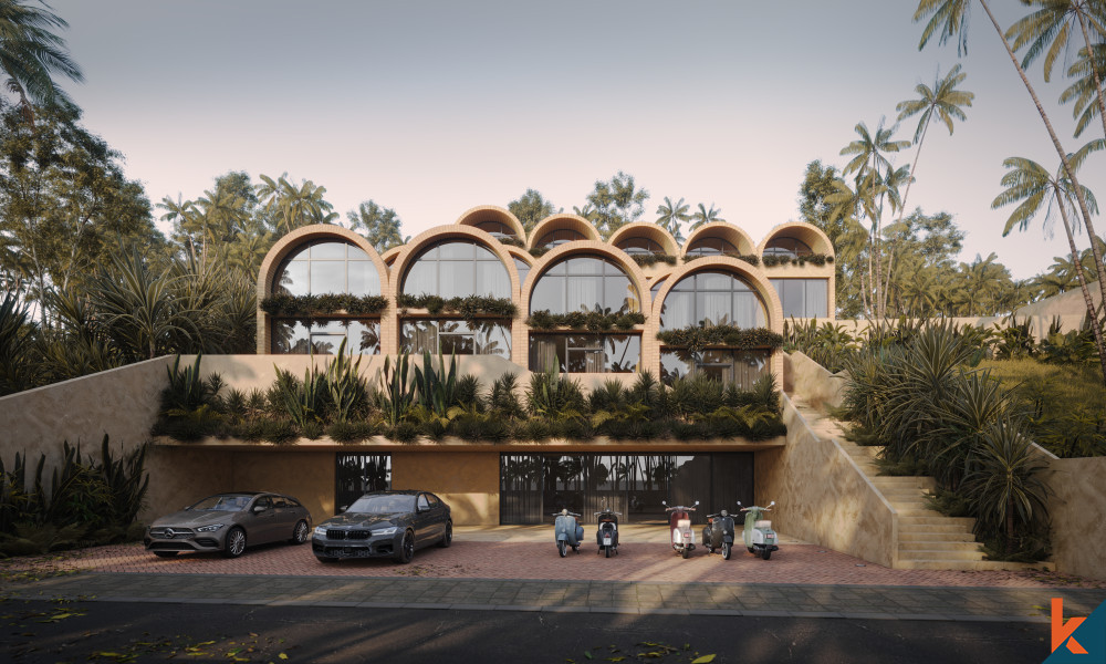 Apartemen Satu Kamar Tidur yang Elegan dengan Pilihan Desain Interior Bali dan Maroko