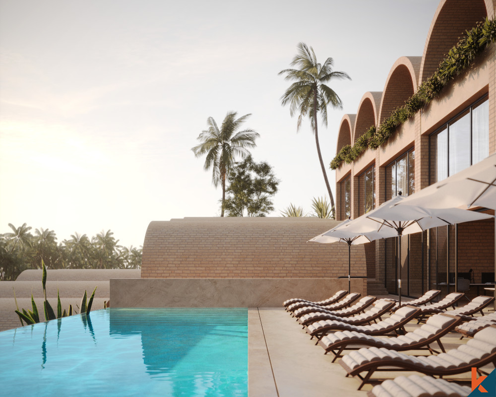 Apartemen Satu Kamar Tidur yang Elegan dengan Pilihan Desain Interior Bali dan Maroko