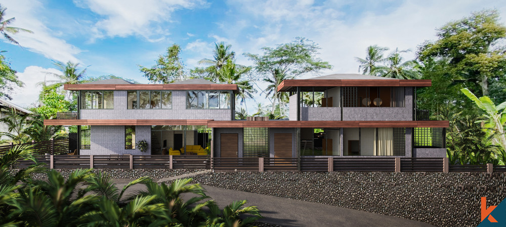 Prochaine villa de trois chambres à Ubud avec des environs à couper le souffle
