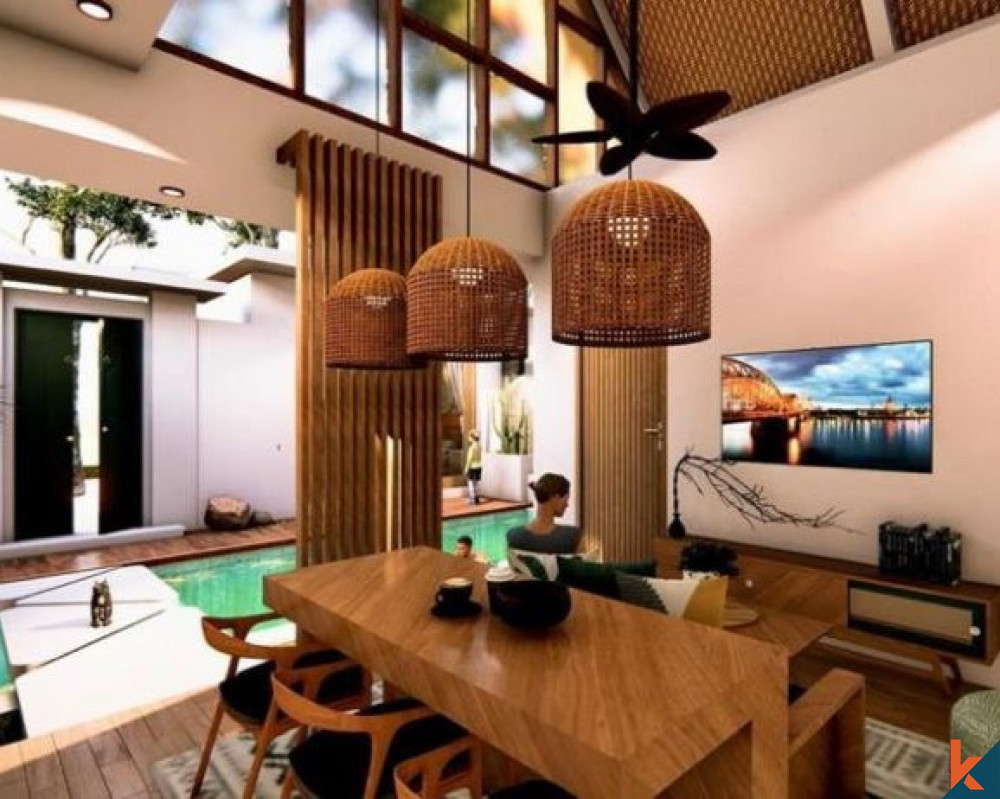 Villa Modern Dua Kamar Tidur di Denpasar yang Akan Datang