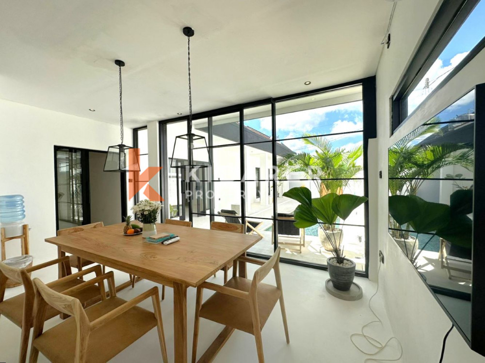 Three Bedroom Enclosed Living Mediterranean Style Villa in Canggu