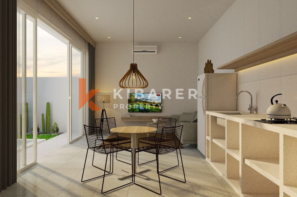 Brand New One Bedroom plus one Villa well positioned in Canggu ( minimum 5 years rental )