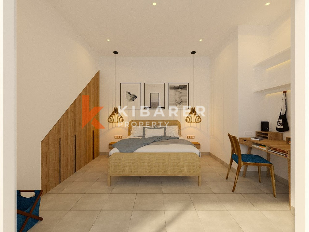 Brand New One Bedroom plus une Villa bien positionnée à Canggu (sera prête en décembre 2023 et minimum 3 ans de location)