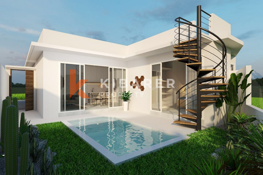 Brand New One Bedroom plus one Villa well positioned in Canggu ( minimum 5 years rental )