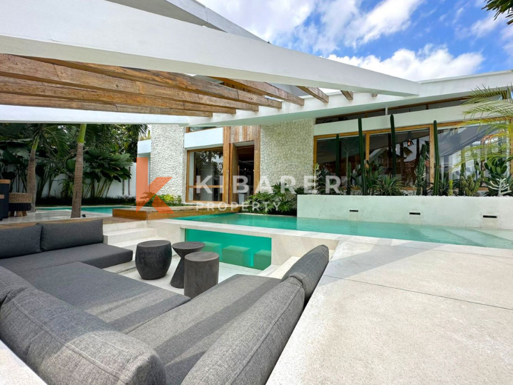 Modern Luxury Four Bedroom Enclosed Living Villa in Canggu (Available 02nd May)