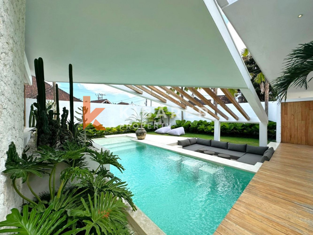 Modern Luxury Four Bedroom Enclosed Living Villa in Canggu (Available 02nd May)
