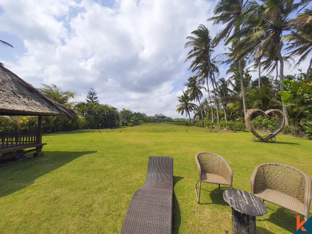 Amazing beach front land for sale