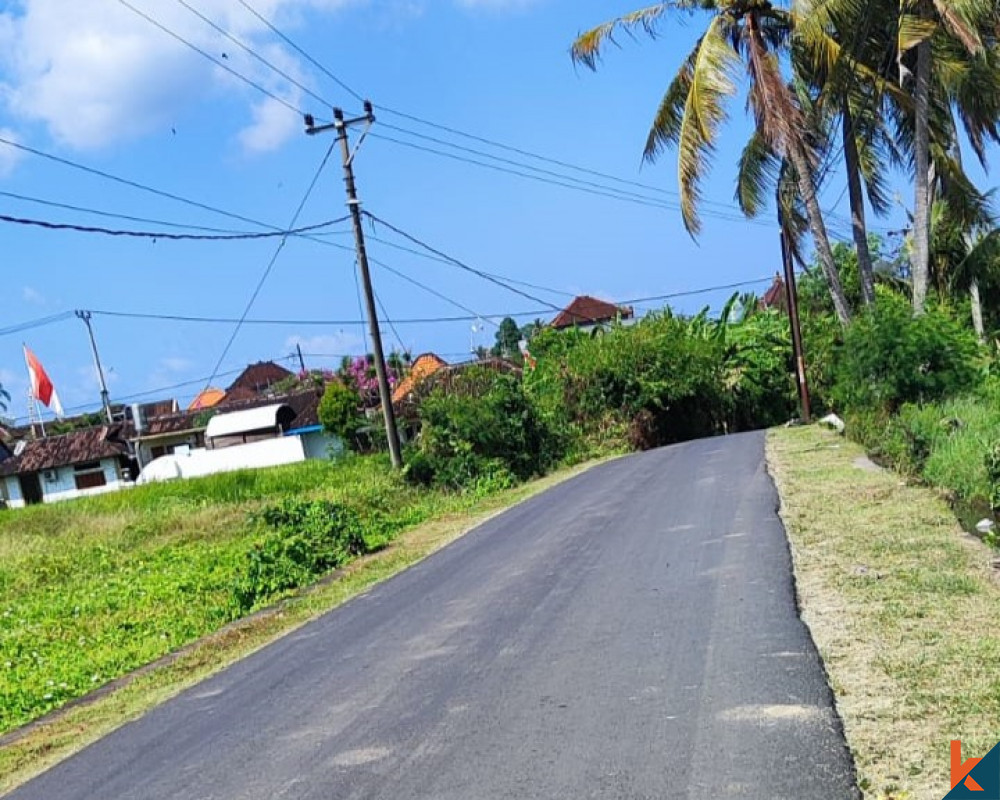 Land for Sale of 73 Are in Kedungu Tabanan