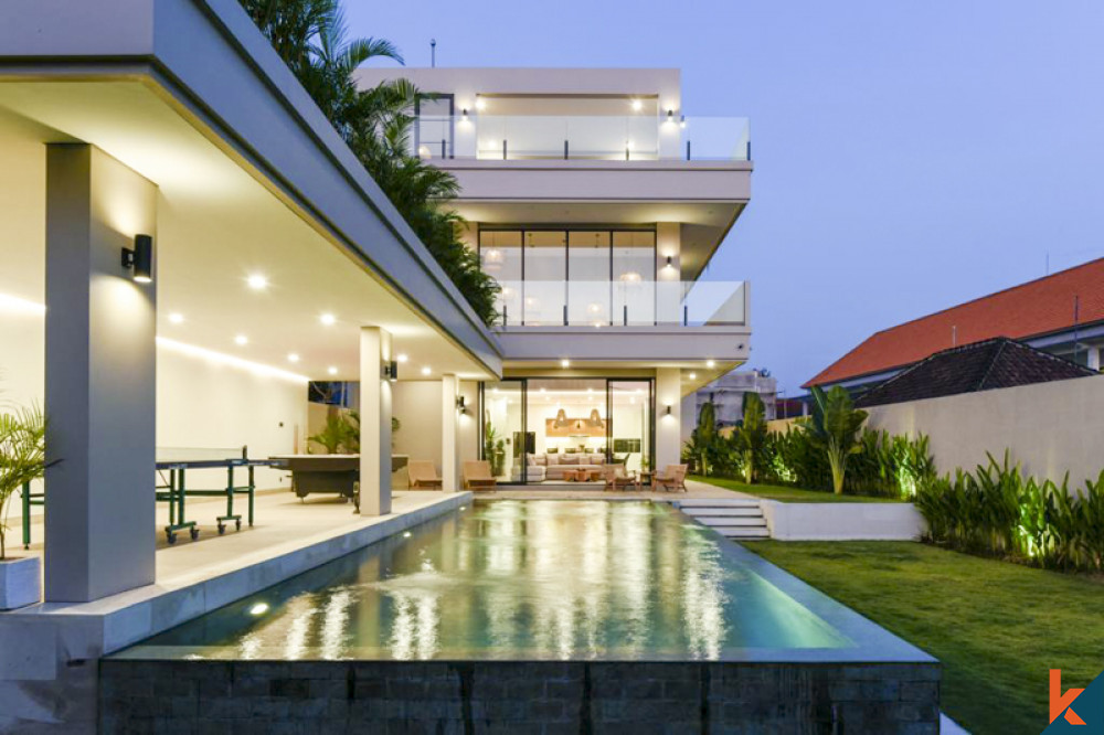 Villa berkualitas tinggi untuk disewakan di pusat kota Umalas