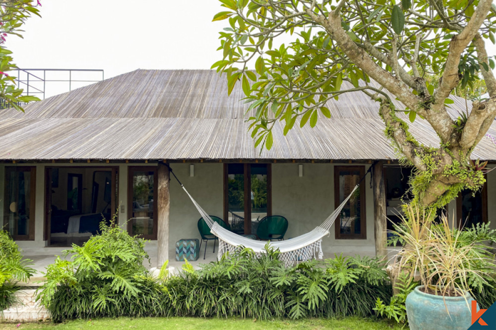 Villa exclusive de style classique en pleine propriété à Canggu