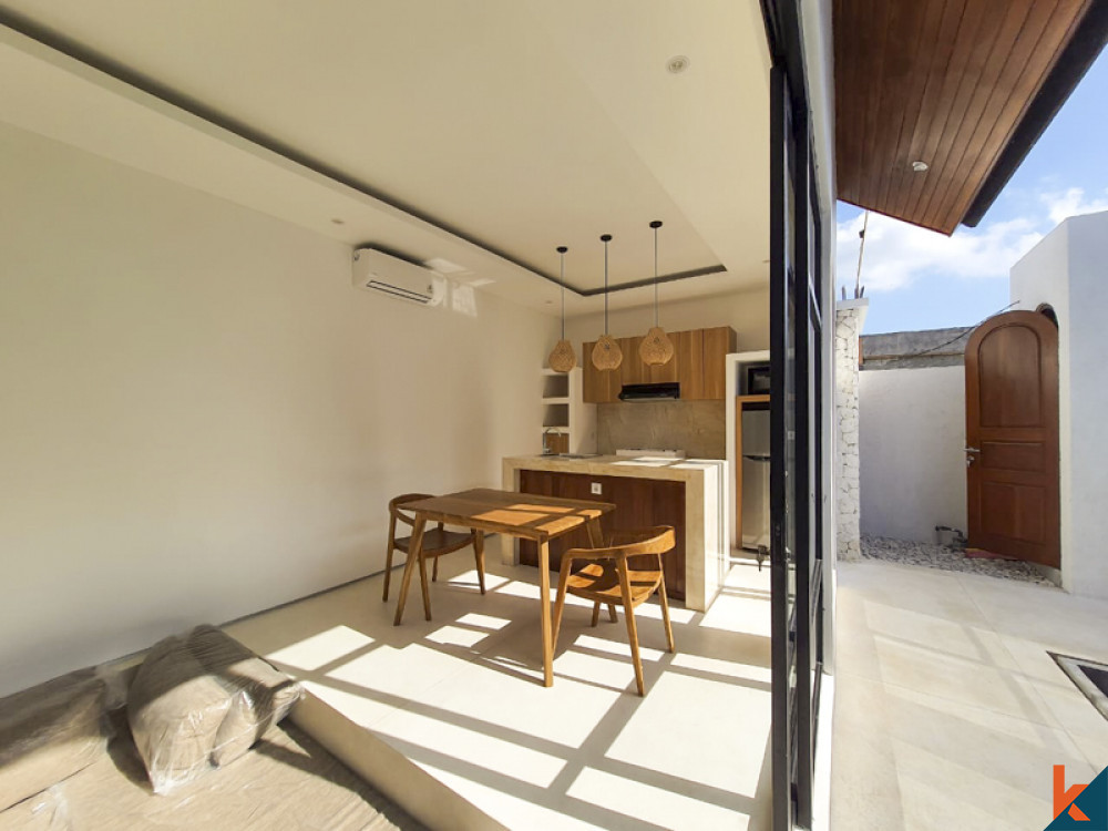 Upcoming stylish one bedroom villa for lease in Canggu