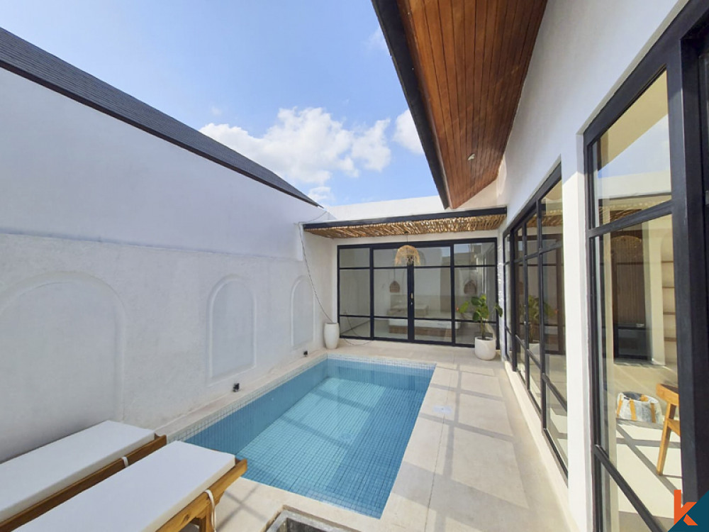 Upcoming stylish one bedroom villa for lease in Canggu