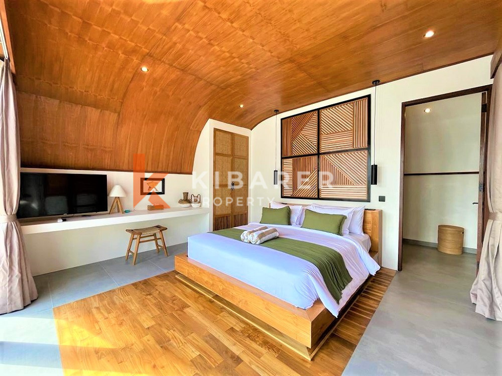 Vila Ruang Tamu Tertutup Tiga Kamar Tidur Desain Menakjubkan Terletak Di Jantung Kota Berawa