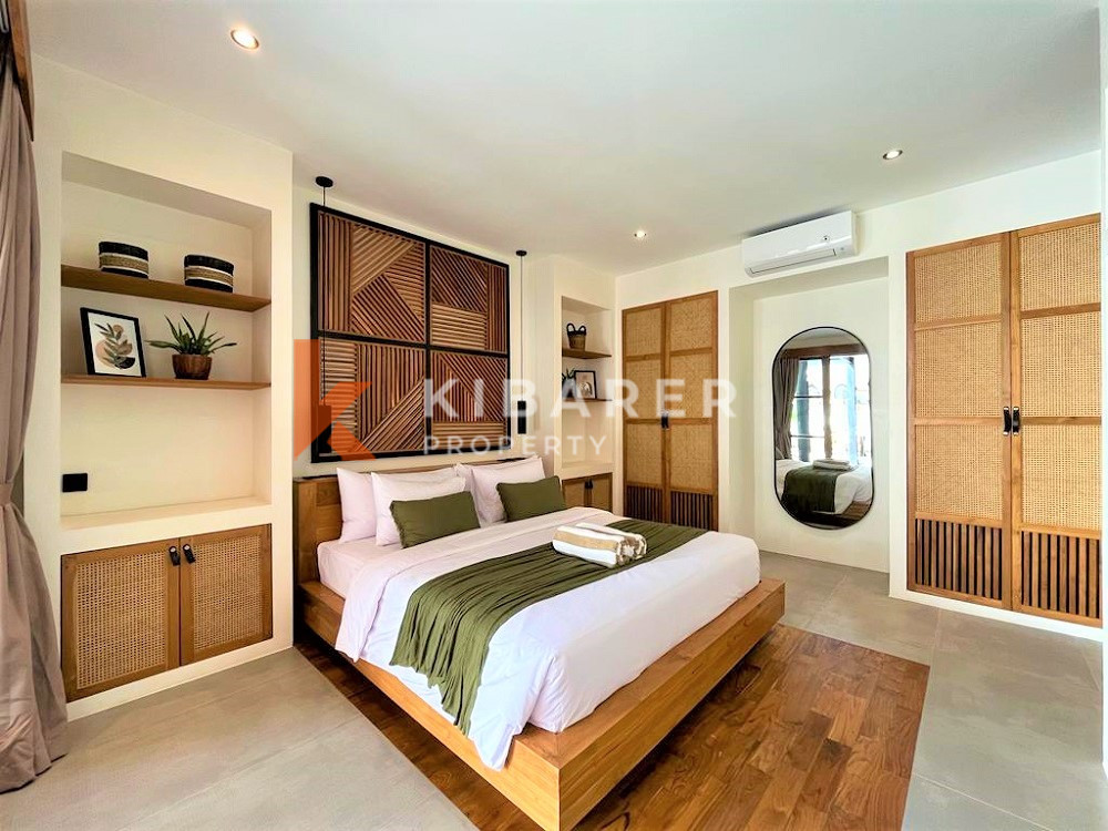 Vila Ruang Tamu Tertutup Tiga Kamar Tidur Desain Menakjubkan Terletak Di Jantung Kota Berawa