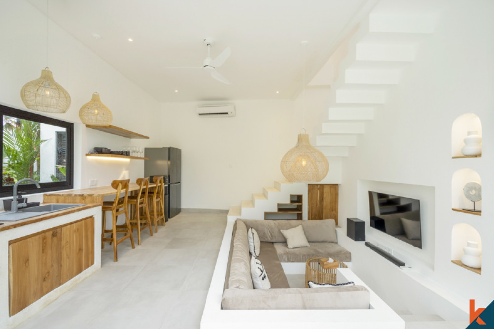 Modern esthetic villa for lease in Bingin