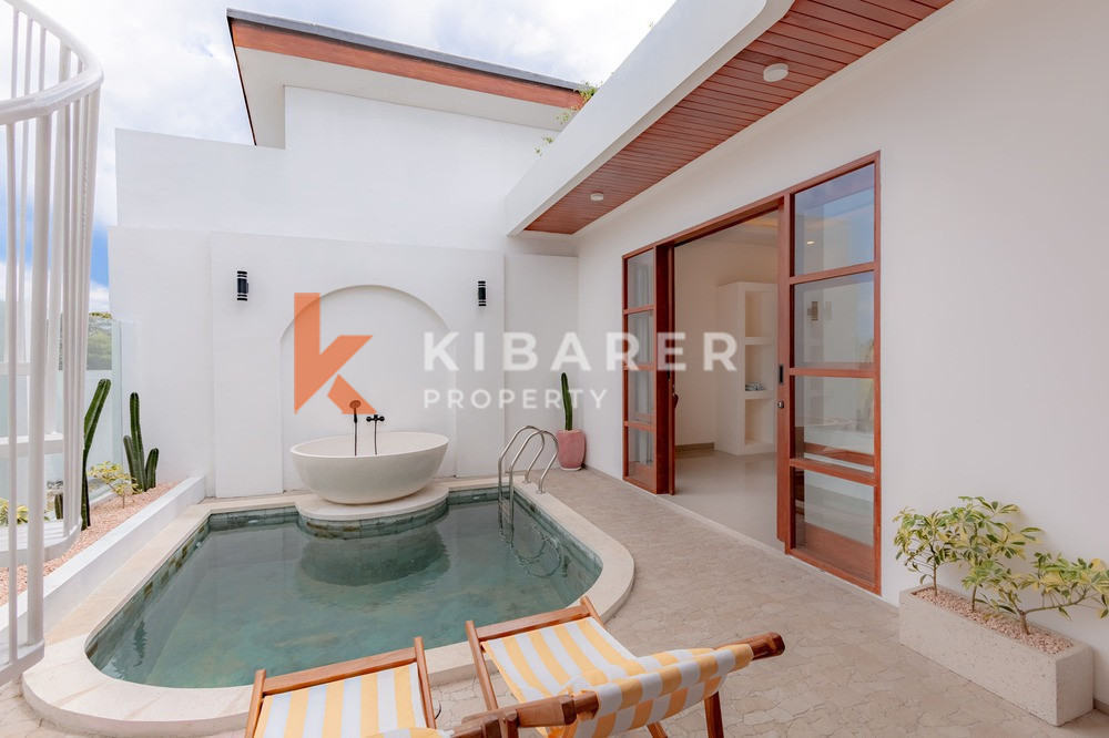 Belle villa d'une chambre avec salon ouvert située à Canggu