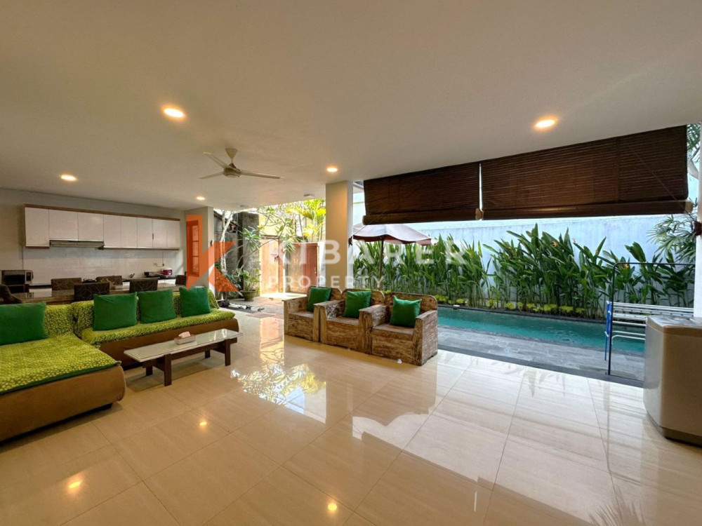 Comfortable Three Bedrooms Open Living Villa Nestled in Jimbaran