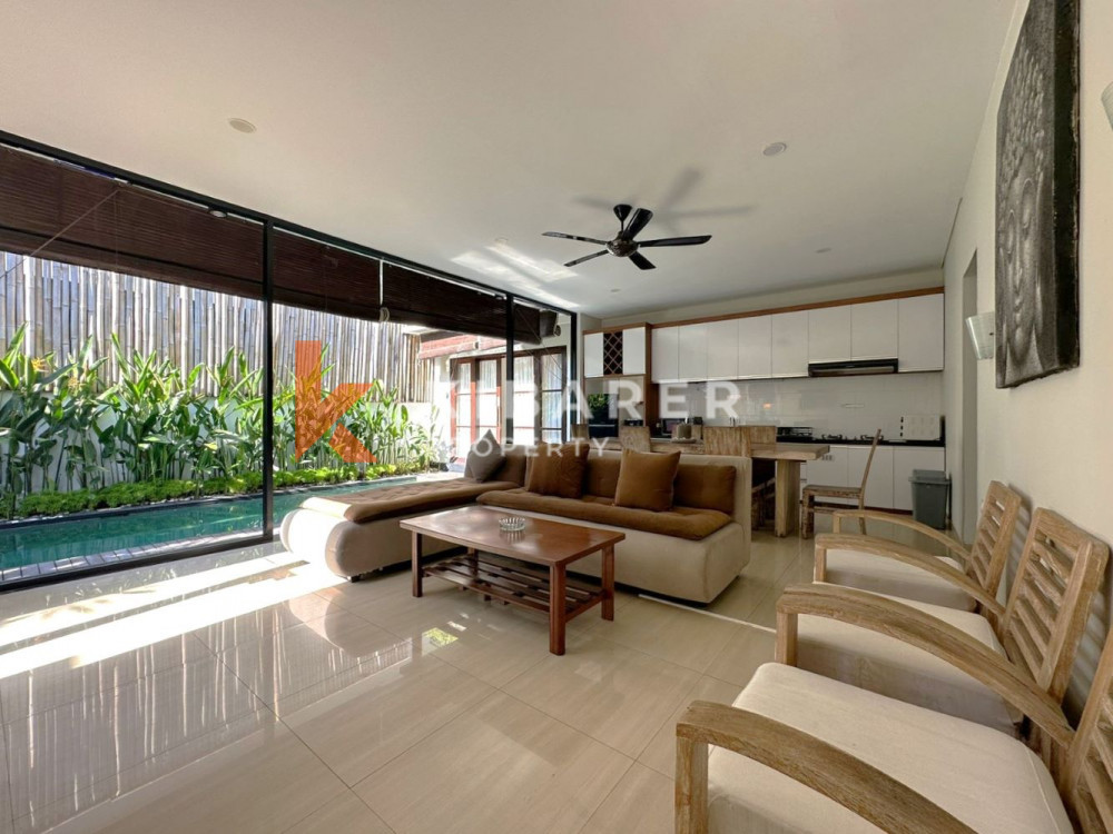 Stunning Three Bedrooms Enclosed Living Villa Situated in Jimbaran