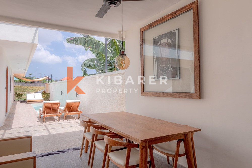 Wonderful Three Bedroom Open Living Room Villa Set in Canggu (Available on April 3rd 2024)